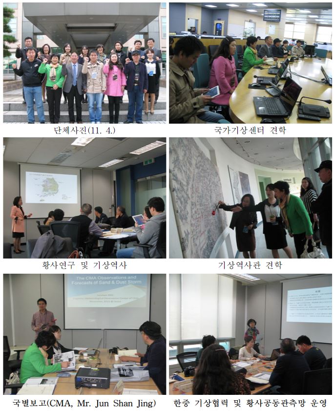 Fig. 4.1.10. Training workshop for KMA-CMA Joint SDS Monitoring Stations(I)