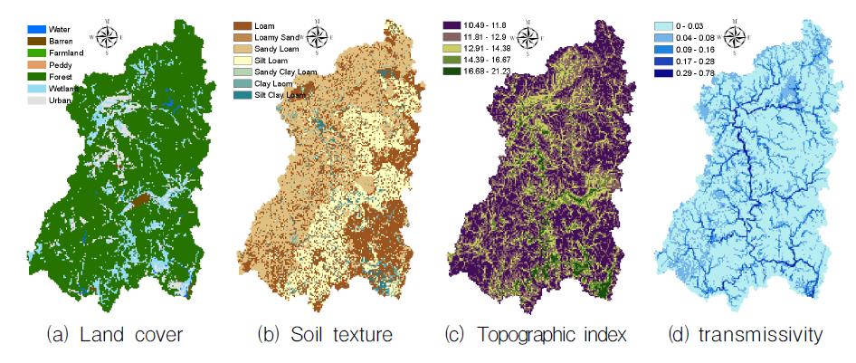 Geomorphologic data on Nakdong River Basin