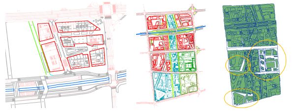 Fig. 3.1.11. Land cover establishment using manual digitizing.