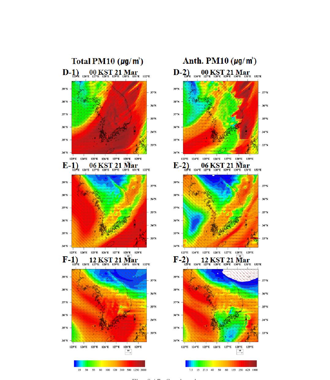 The same as in Fig. 3.4.6 except for the result of Model 3.