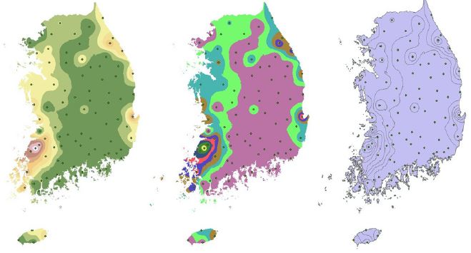 Fig. 3.1.41. Converted into snow map using vector data