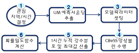 Fig. 4.3.1. The process flow in which every element of CReSS ensemble runs is conducted in automation.