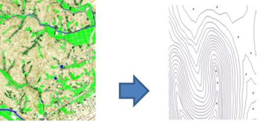 Fig. 4.4.2. Topographic Map Ver. 2.0 in the form of a conversion