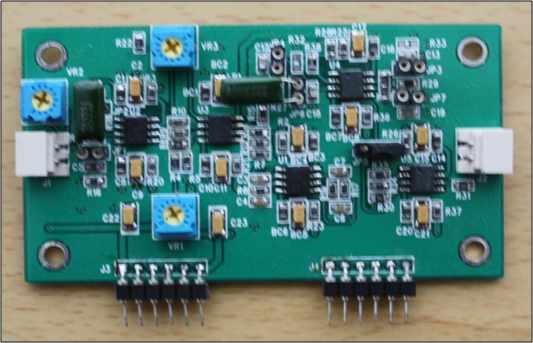 그림 4-62. 제작된 Shaping Amplifier Module