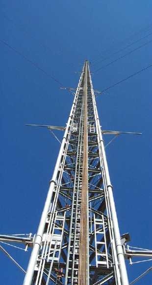 Fig. 2.2.3. 미국 볼더 대기관측소 고층기상관 측탑