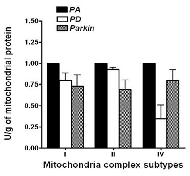 파킨슨환자 및 뇌하수체 선종환자의 지방유래 간엽줄기세포의 불멸화된 세포의 미토콘드리 아 활성도의 측정