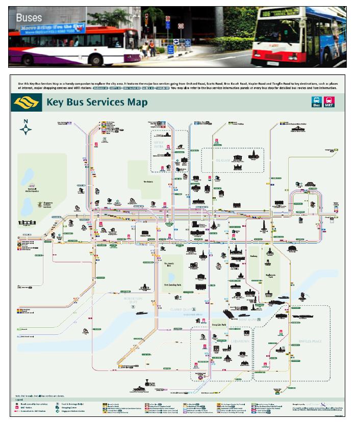 Key Bus Services Map - Orchard