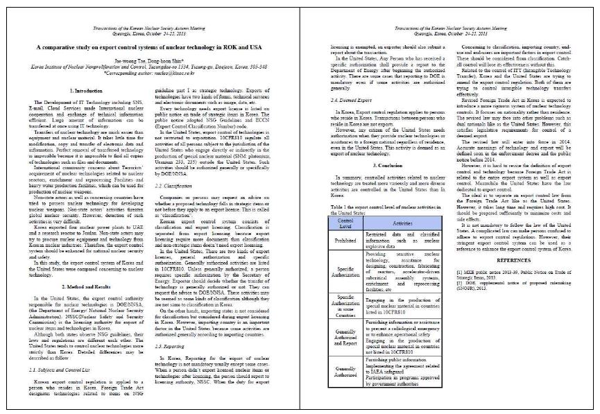 '13 추계원자력학회 투고 논문