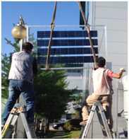 BIPV 태양광 방음벽 설치