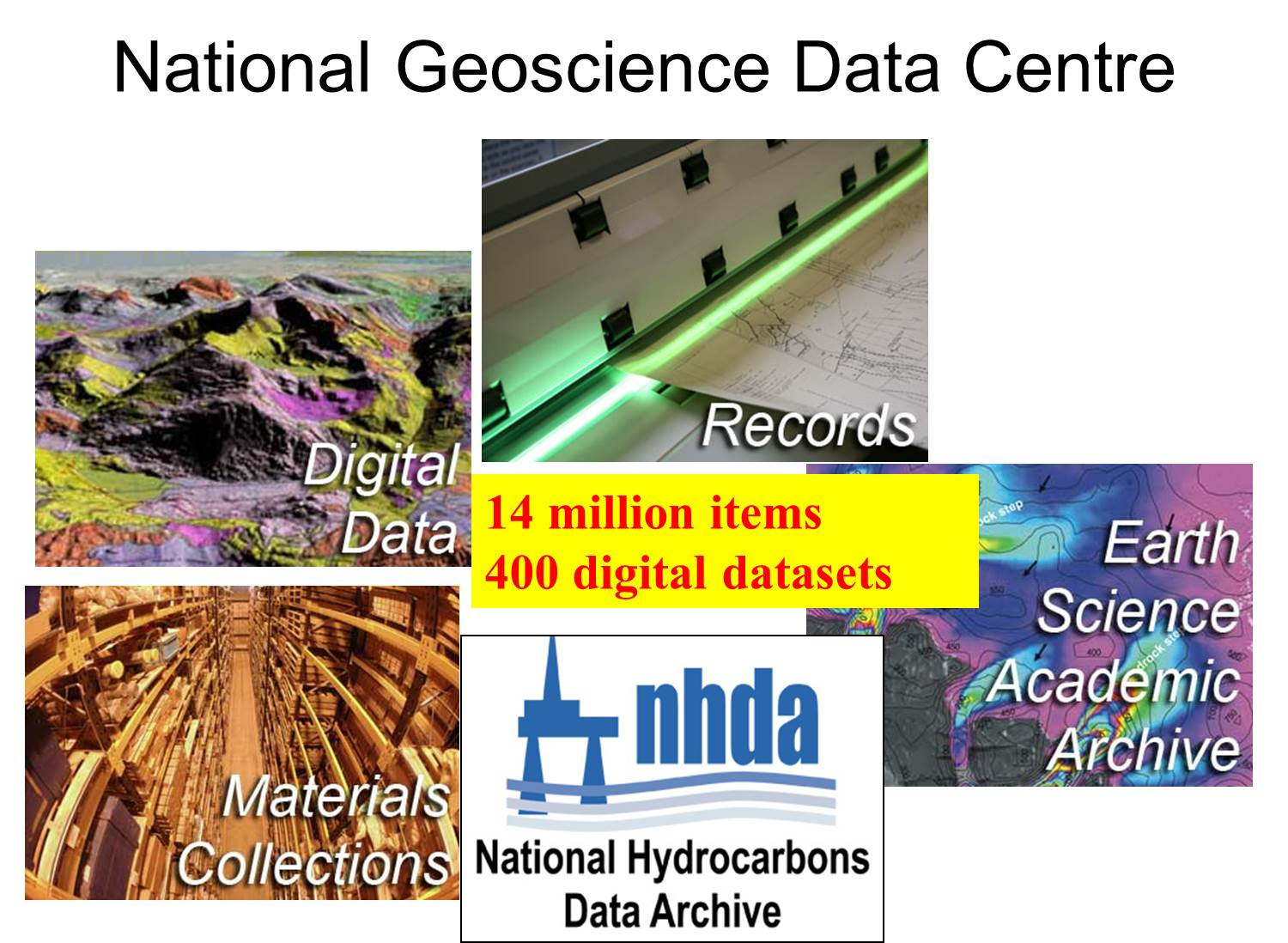그림 2-8. National Geoscience Data Centre.