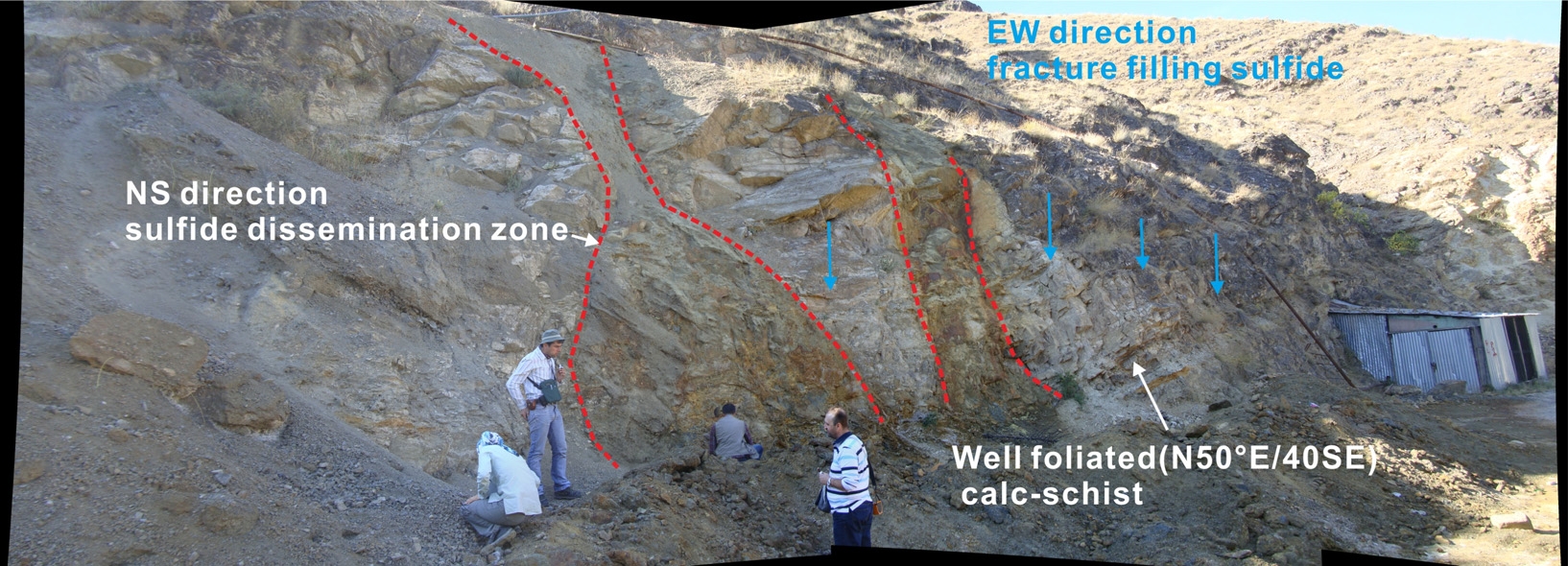 Fig. 4-27. Northern part of Eti Bank license possessed area.