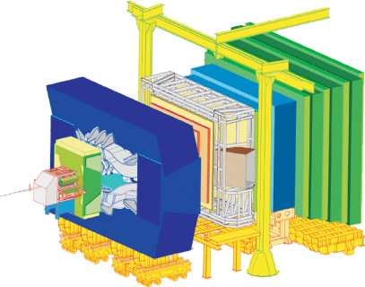 External appearance of LHCb detector