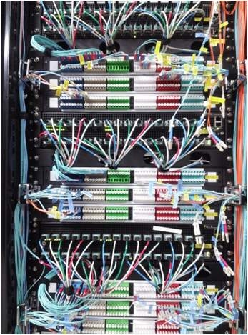 View of network switch