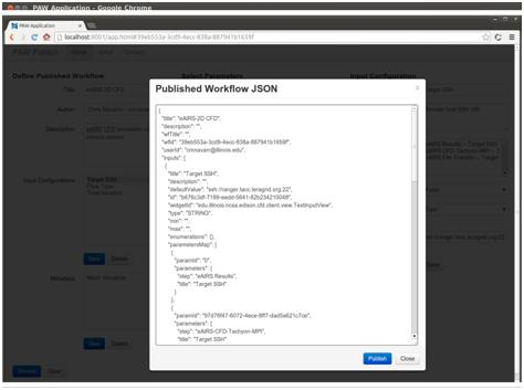 PAW Editor: JSON Review Panel