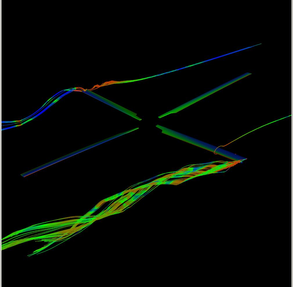 Streamline Generation for Rotor Data