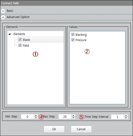 UI For Advanced Option of Data Loading