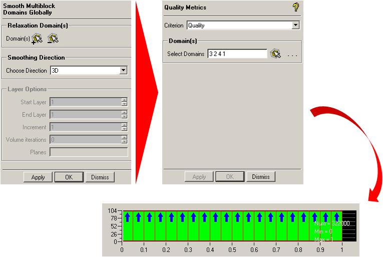 Mesh smoothing & Quality check