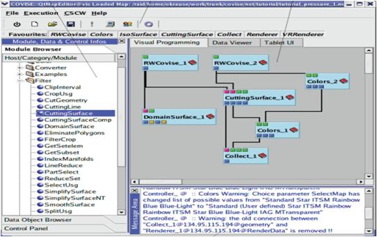 COVISE user interface