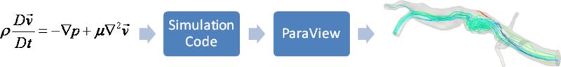 Workflow of before using ParaView CoProcessing library