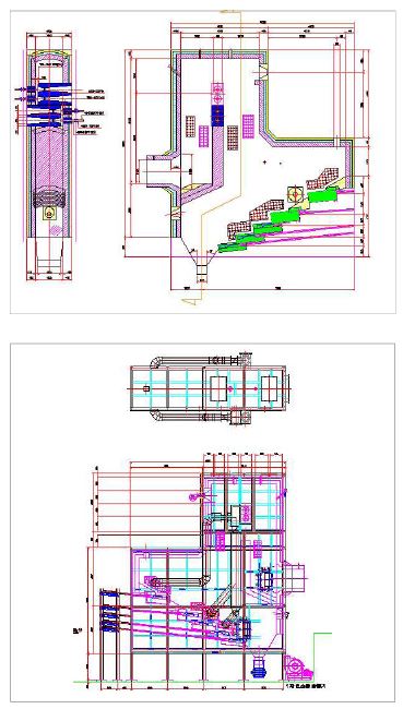 RPF소각로 조립도