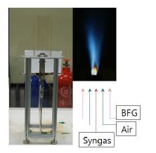 혼합가스 연소장치