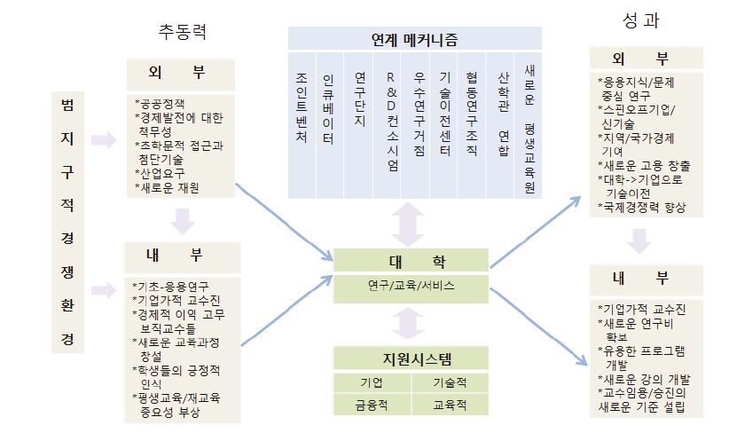 기업가적 대학 패러다임