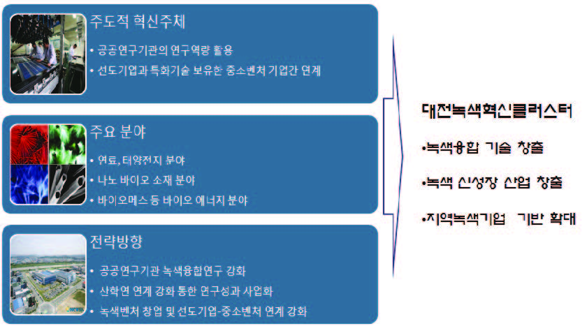 대전녹색혁신시스템 특성과 녹색혁신클러스터 육성 전략방향