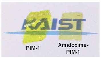 Figure 2.8. Processability of Amidoxime functionalized nanoporous polymers17