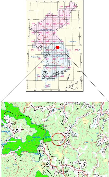 Fig.2 연구지역 개황