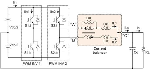 Lm과 Llk를 고려한 current balancer