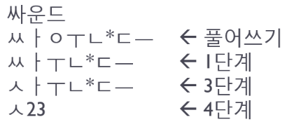 코덱스 알고리즘의 적용 예