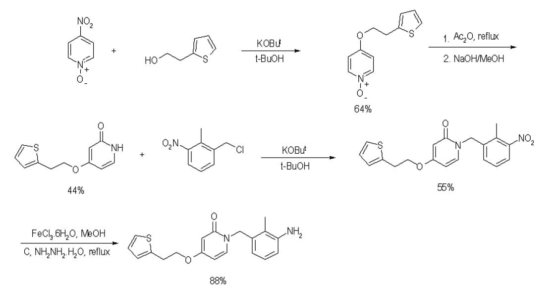 CG400549의 Process chemistry