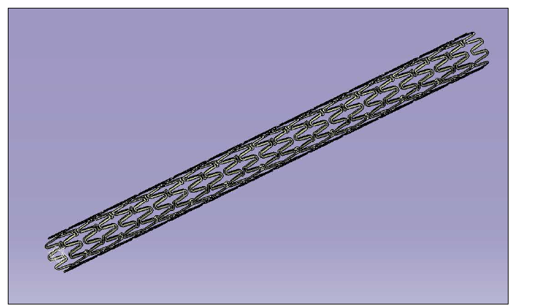 Biomatrix stent의 3D geometry