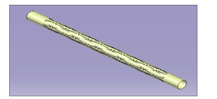 Circumference stress 평가를 위한 3D model geometry