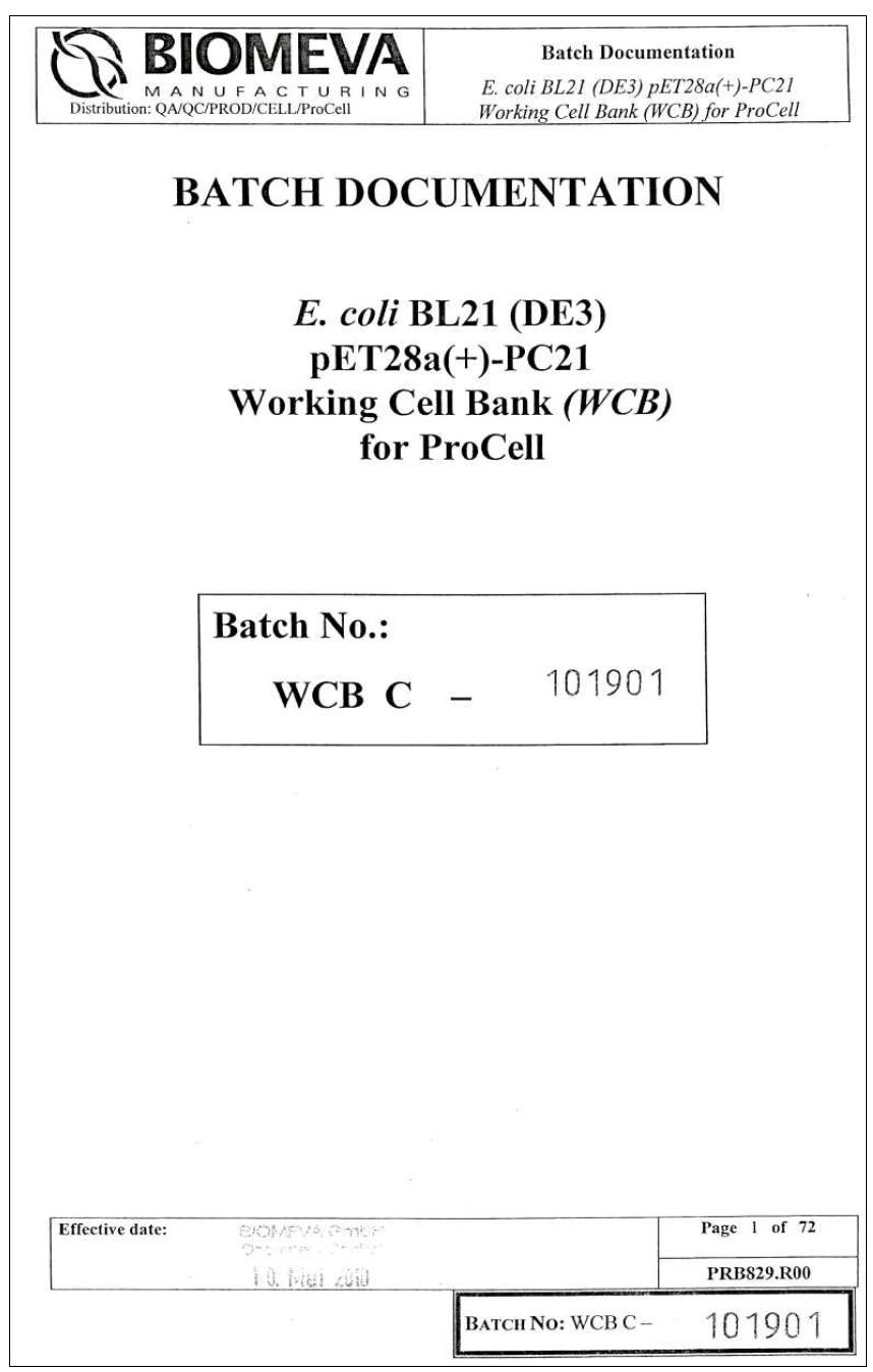 PC21의 WCB Batch Documentation