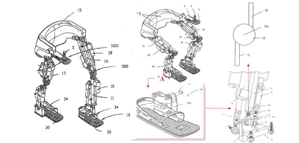 REX bionics 􈑅의 us2011/0066088 A1의 대표도면