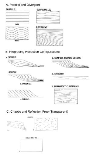 Fig. 3.42 Reflection attributed used in seismic facies analysis