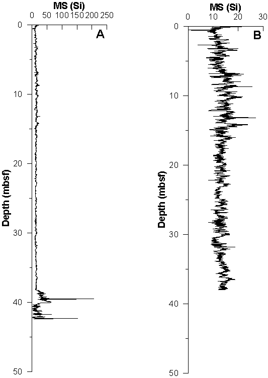 Fig. 3.62 Vertical variation of magnetic susceptibility for HMB-101