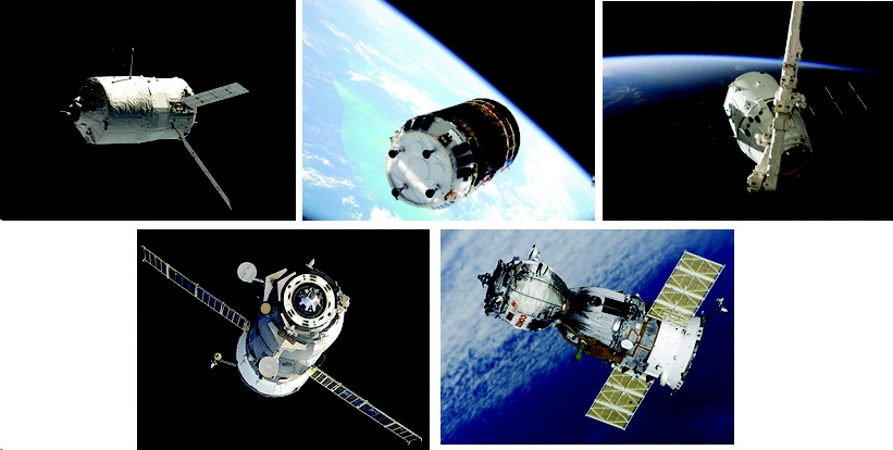 2012년의 국제우주정거장의 수송임무 수행 우주선