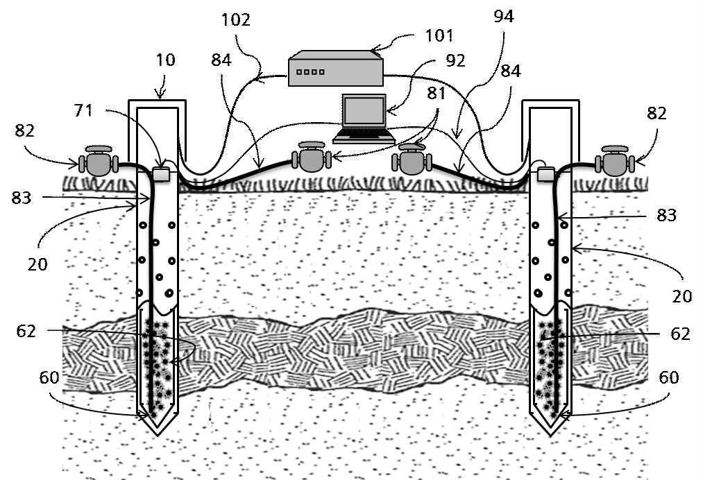 Schematic diagram of electrokinetics with modified electrodes.