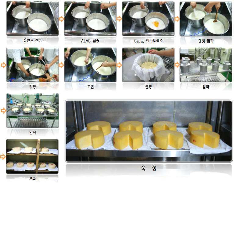 Procedure for Asiago cheese manufacture added with antifungal lactic acid bacteria.