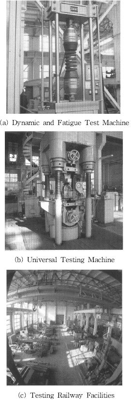 [그림 3-69 Static and Dynamic Testing Machines]