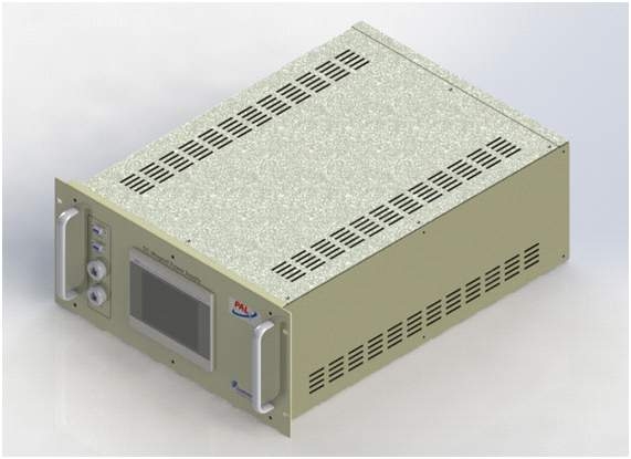 DSP와 MOSFET으로 구성되어 조립이 완료된 지자계 보상 코일용 전원 장치의 제어기 부분