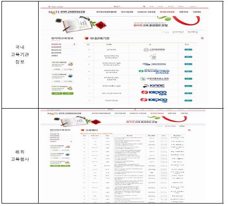 NETI 국내외 교육훈련 관련 정보공유