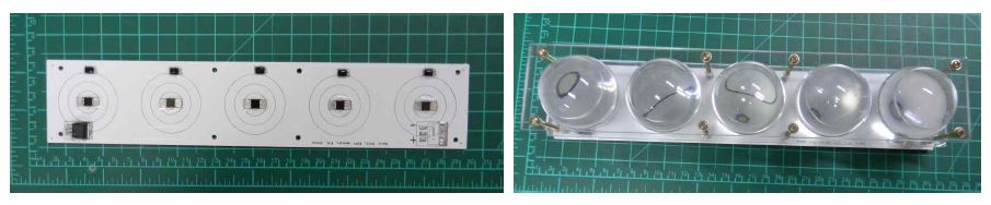 리시버 PCB & BIPV용 CPV 모듈 구조