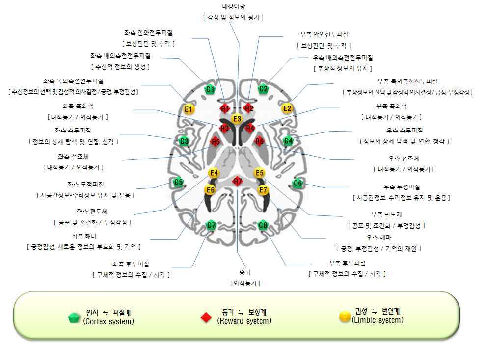 과학학습에서의 인지·동기·감성의 Brain Map Model