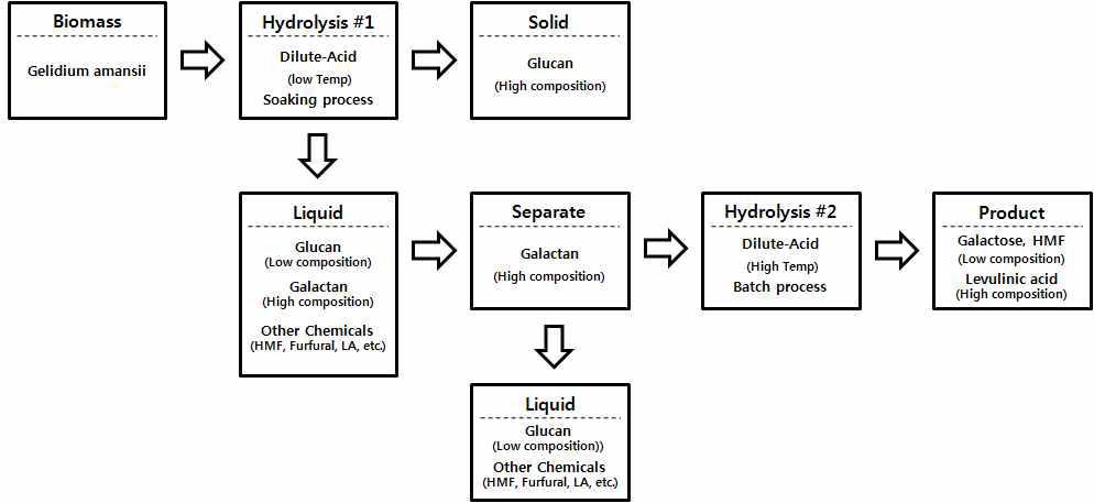Levulinic acid생산 공정도