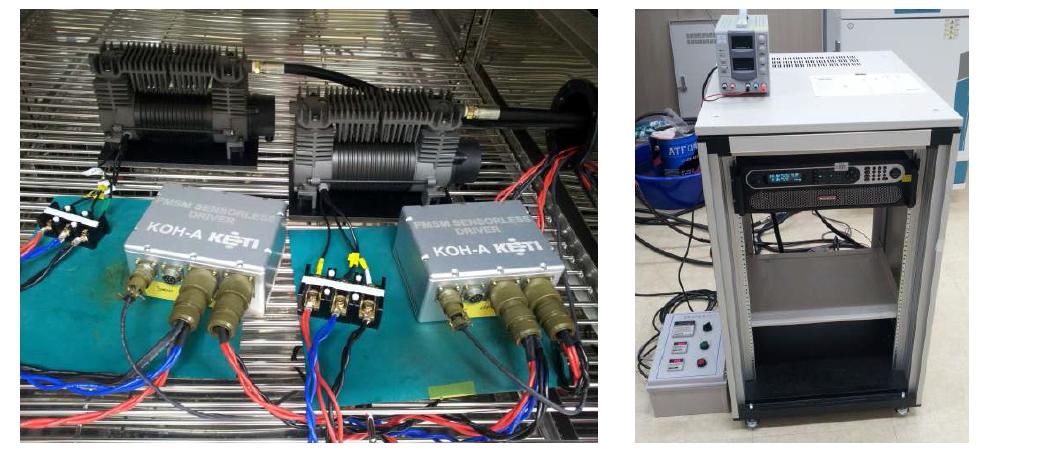 온/습도 환경시험을 위한 테스트 환경