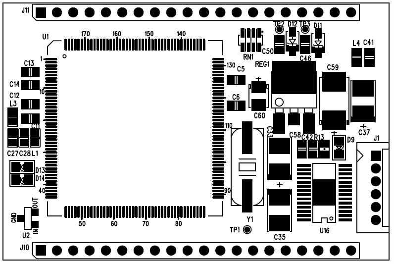 DSP Controller PCB(TOP)