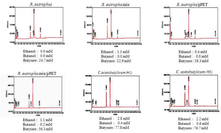 대산산물 정량 chromatogram